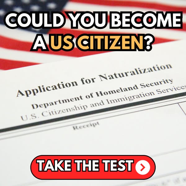 🦅 Can You Pass the U.S. Citizenship Test?